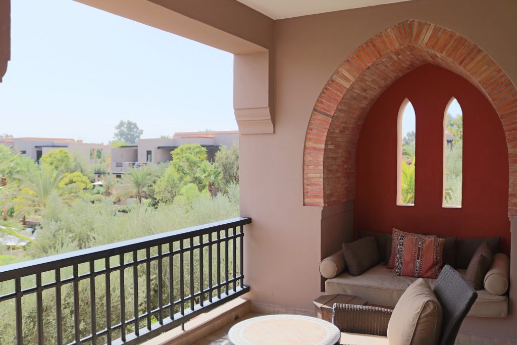 Garden View Terrace Room at the Four Seasons Marrakech