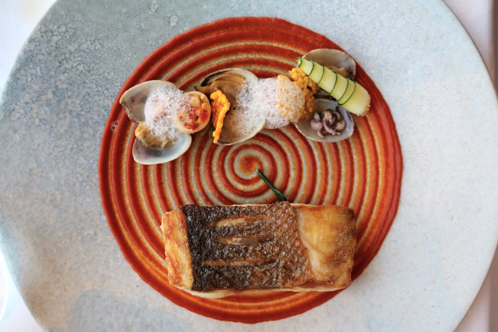 Organic Salmon Dish - Atmosphere Dubai Fine Dining - The Luxury Lifestyle Magazine
