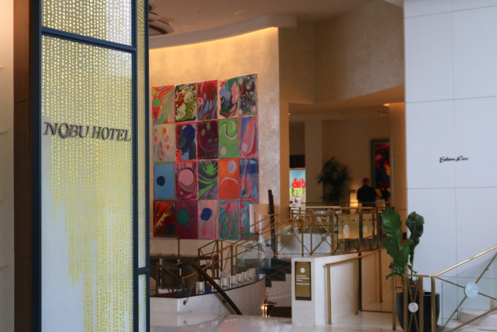 Nobu Hotel Lobby, Miami Beach by Linda Zuckerman - The Luxury Lifestyle Magazine
