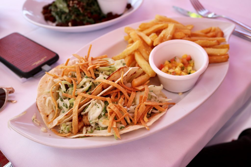 Fish Tacos at Costa Grill, Acqualina - The Luxury Lifestyle Magazine