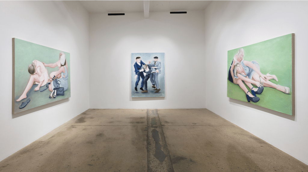 Installation view of ‘Hospitality’ by Lydia Blakeley