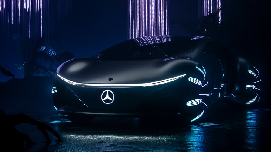 Mercedes Vision AVTR Front - The Luxury Lifestyle Magazine