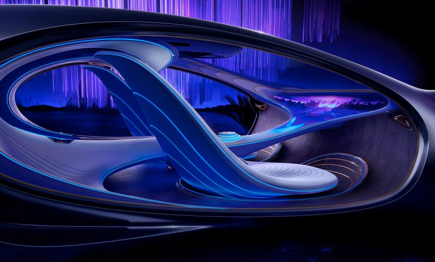 Mercedes Vision AVTR Interior - The Luxury Lifestyle Magazine