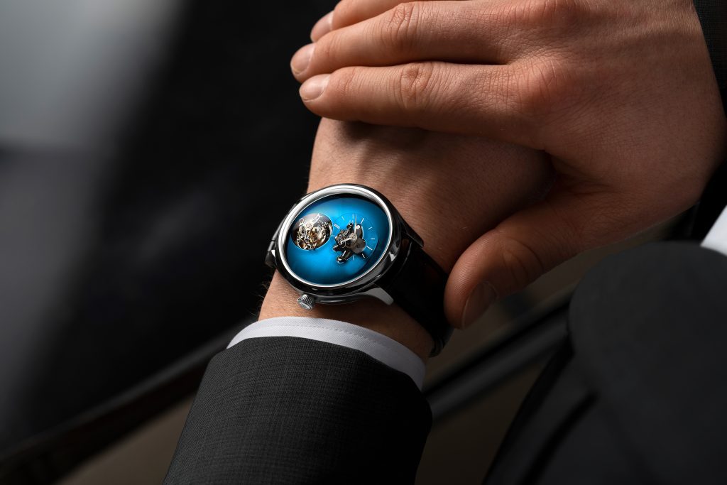 Endeavour Cylindrical Tourbillon H. Moser X MB&F - The Luxury Lifestyle Magazine