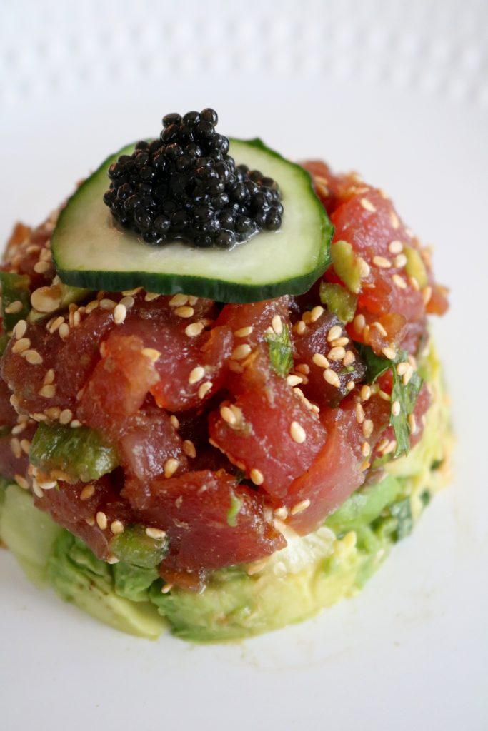 Caviar Tuna Tartare with Osetra Black Caviar - The Luxury Lifestyle Magazine