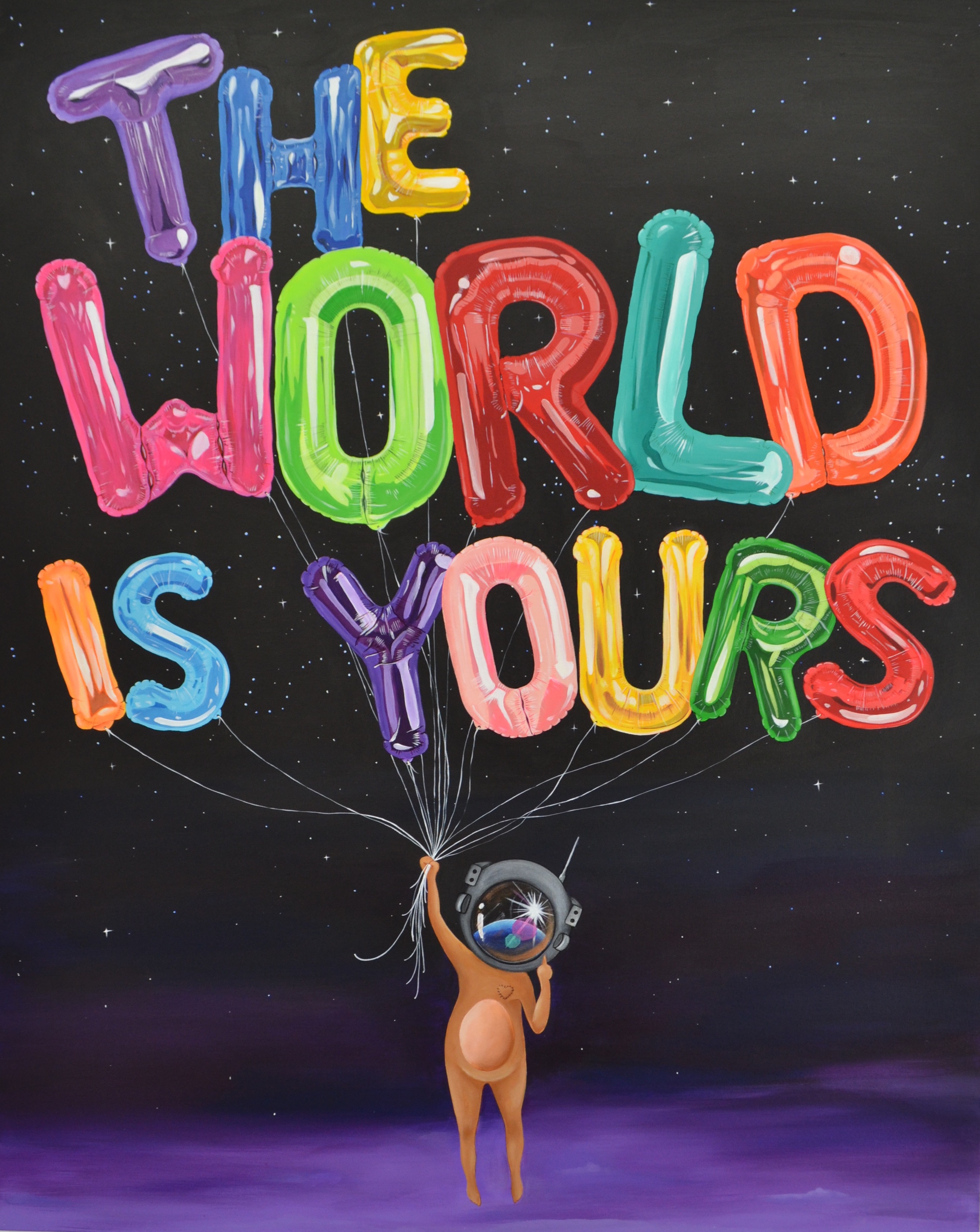The World is Yours by Sue Tsai