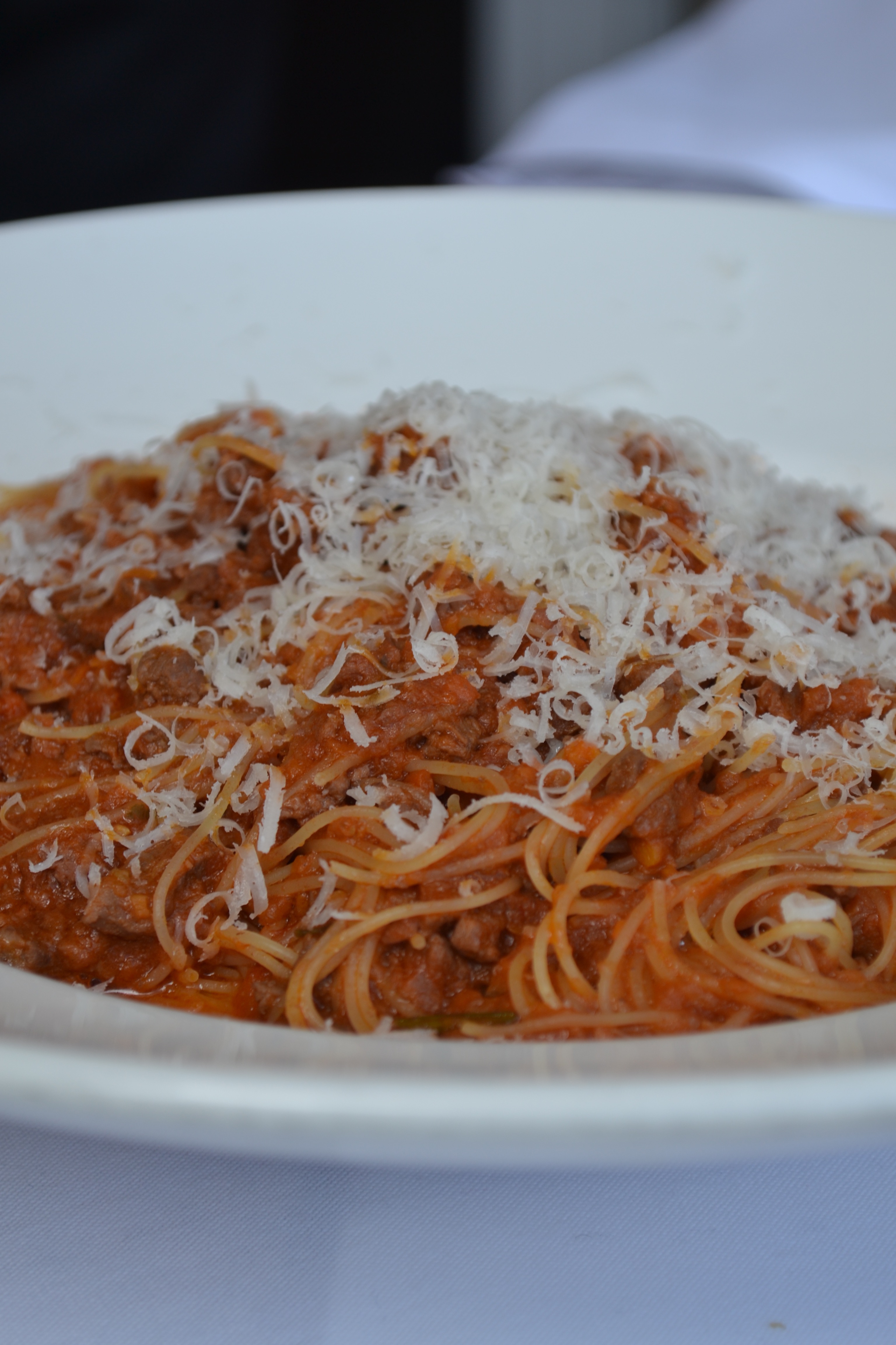 Spaghetti Bolognese at Il Mulino New York Miami