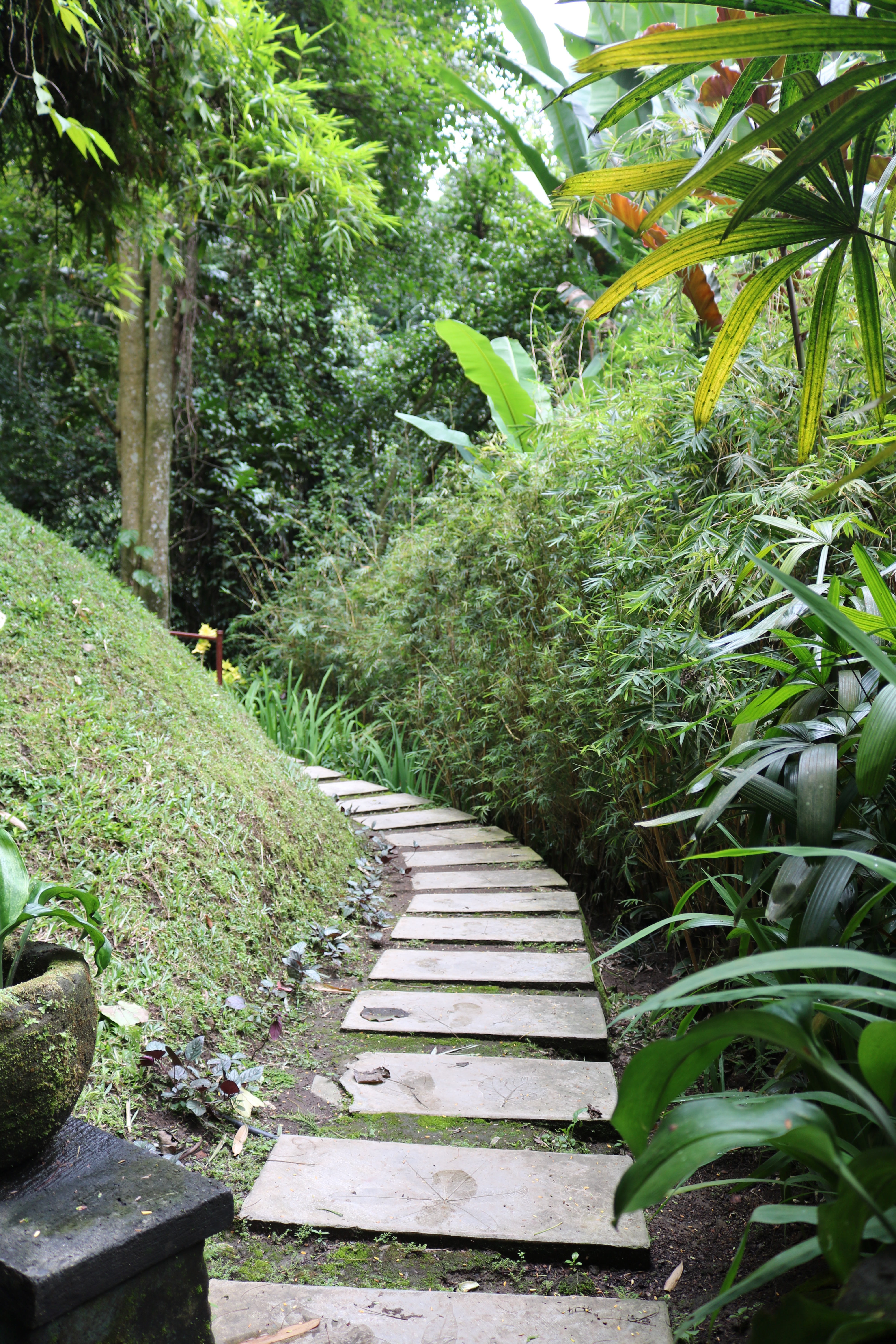 Garden Walkway at The Hanging Gardens of Bali