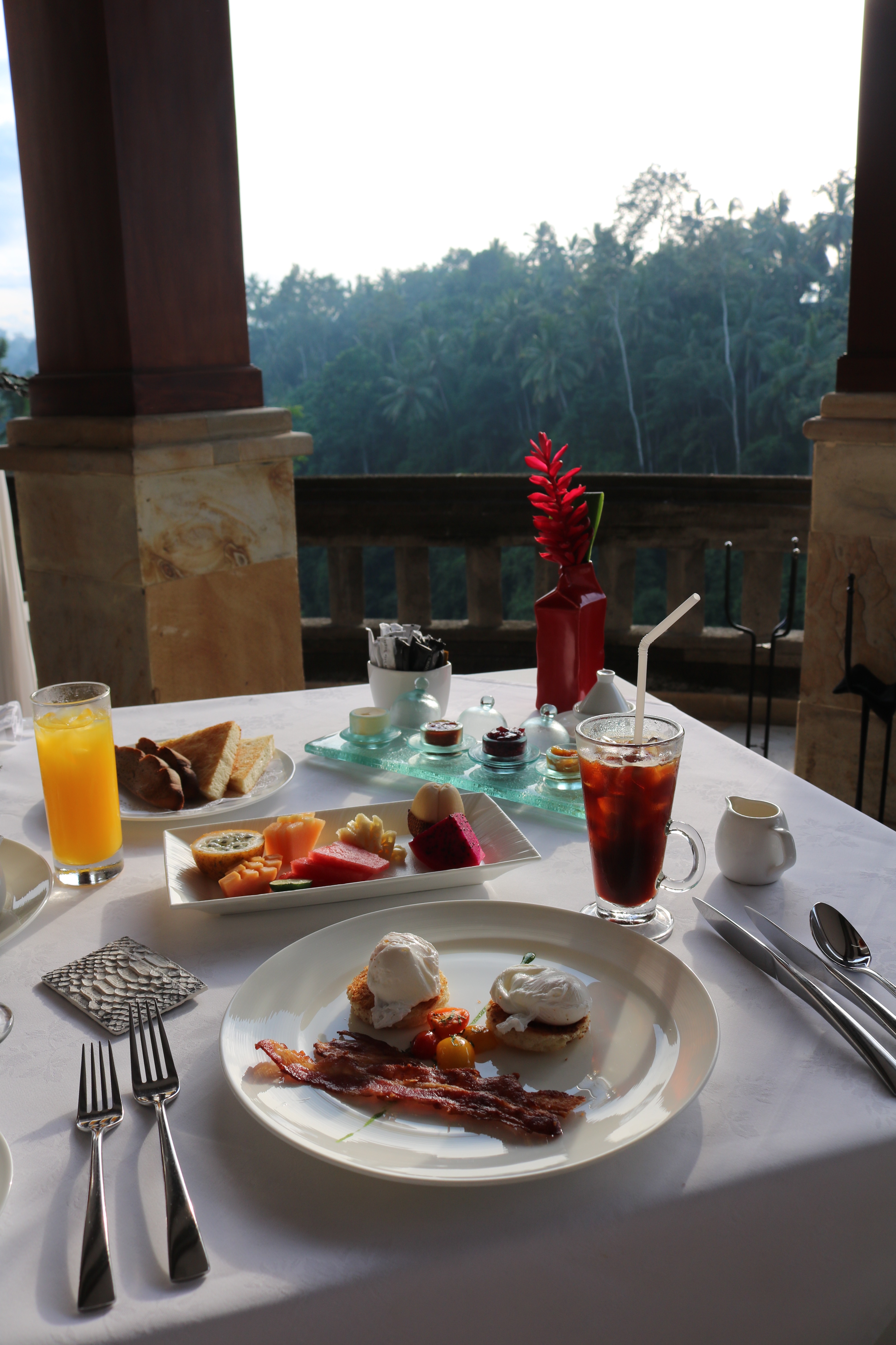 Breakfast at The Viceroy Bali