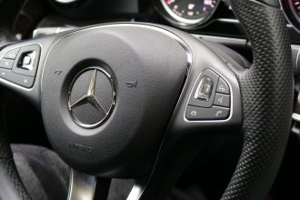 Mercedes Benz E-300 Sterring Wheel Details - The Luxury Lifestyle Magazine