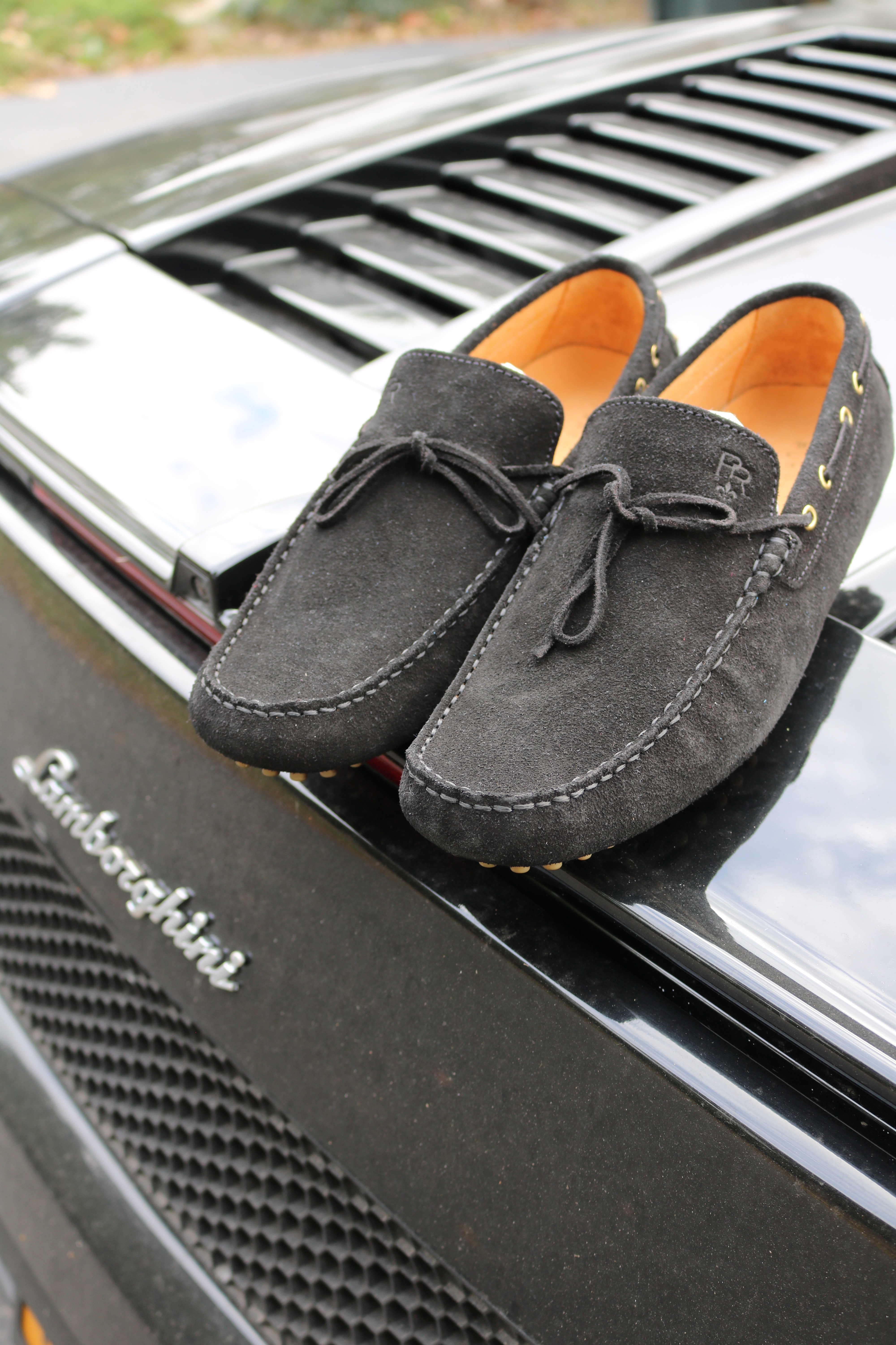 Suede Driving Loafers by Pure Regal London