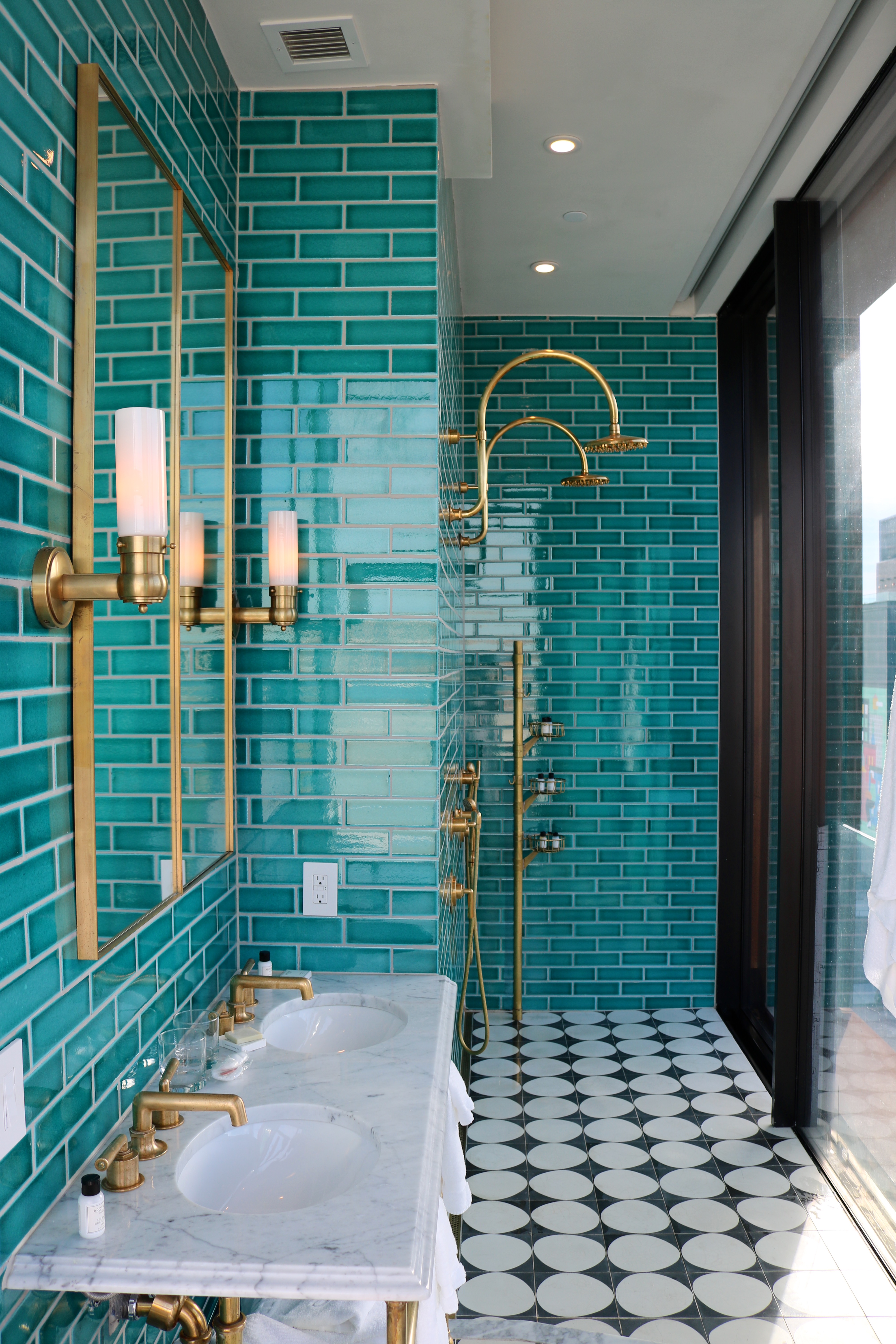 Skyline Suite Bathroom at The Williamsburg Hotel - The Luxury Lifestyle Magazine