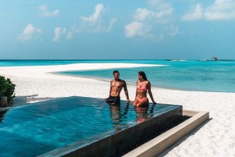 Intercontinental Maldives Infinity Pool - The Luxury Lifestyle Magazine