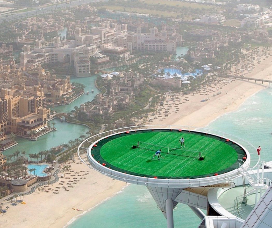 Iconic Tennis Match In The Sky - The Luxury Lifestyle Magazine