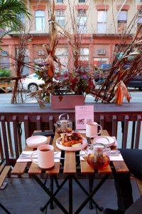 Michelin Star Jeju Noodle Bar Outdoor Dining in New York City West Village