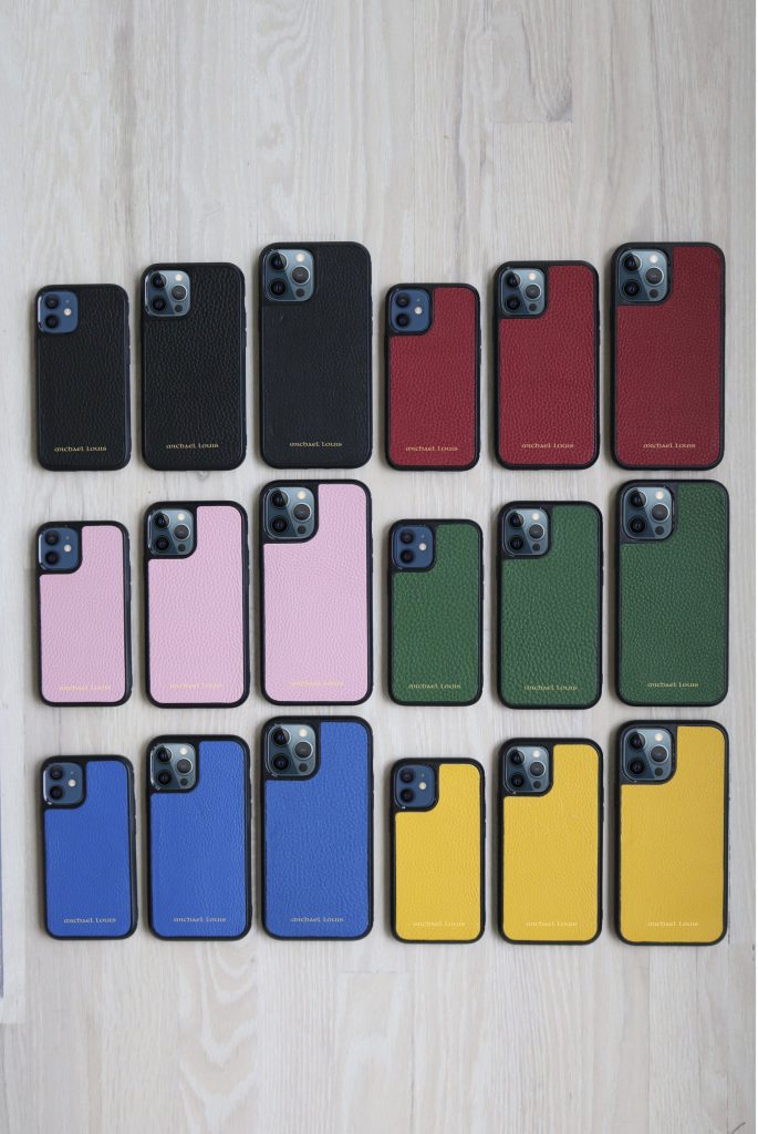 Michael Louis Leather iPhone 12 Case Collection