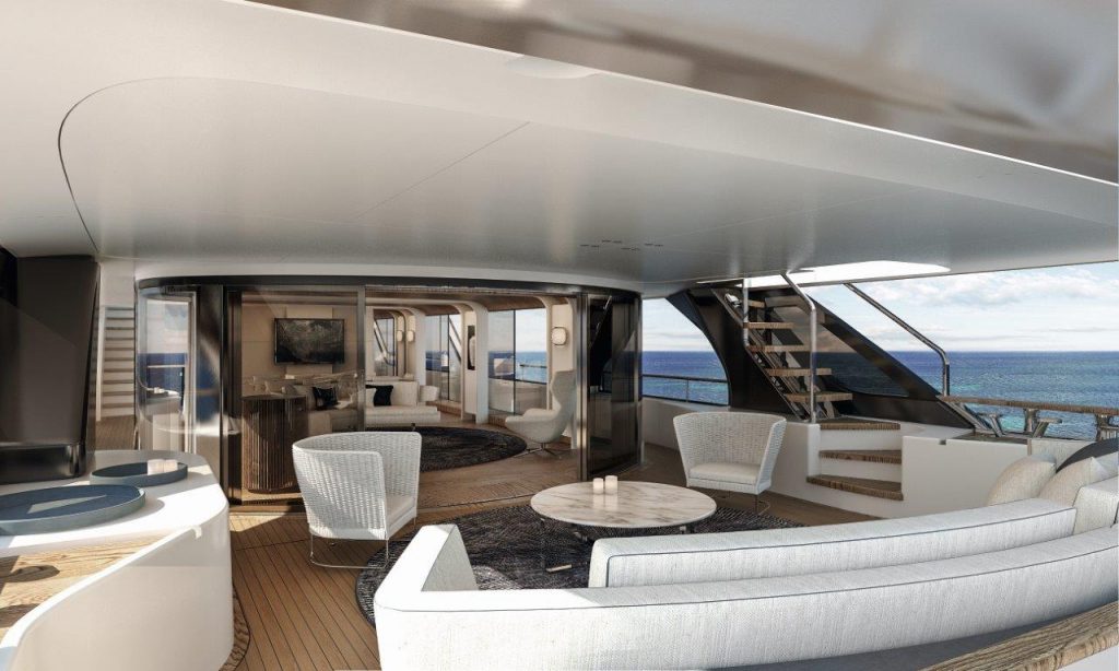 Benetti Yacht Motopanfilo Main Deck