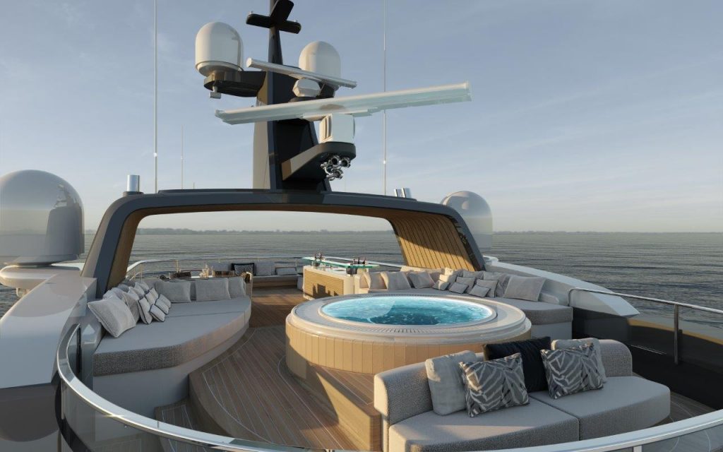 Benetti Yacht FB284 Sun Deck