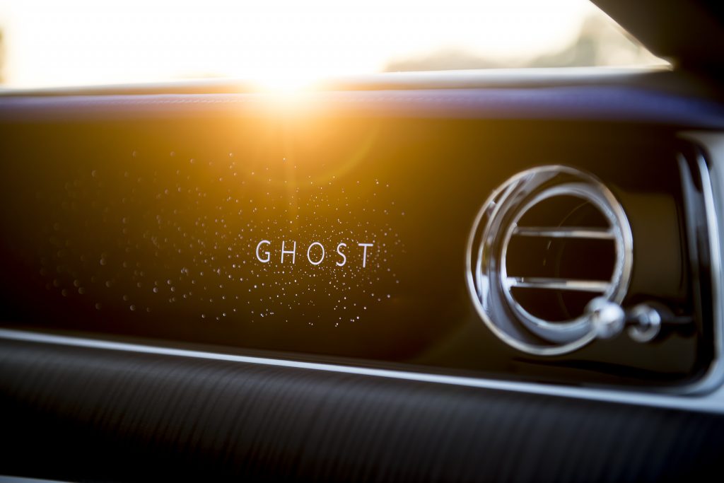 Rolls Royce Ghost II Illuminated Fascia Dashboard - The Luxury Lifestyle Magazine - Photo by James Lipman