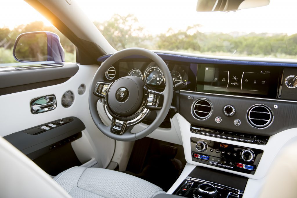 Inside the New Rolls-Royce Ghost II in Salamanca Blue - The Luxury Lifestyle Magazine - Photo by James Lipman