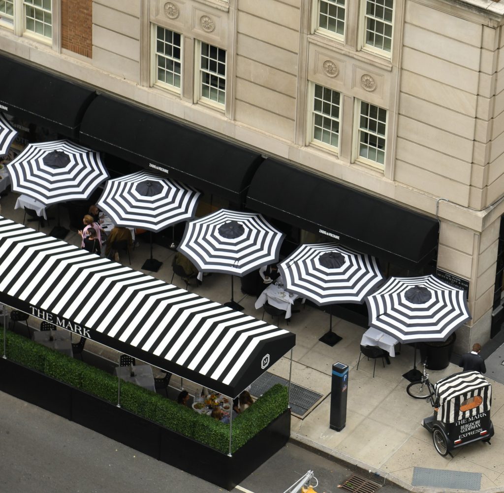 Outdoor Dining at The Mark Hotel, NYC - The Luxury Lifestyle Magazine