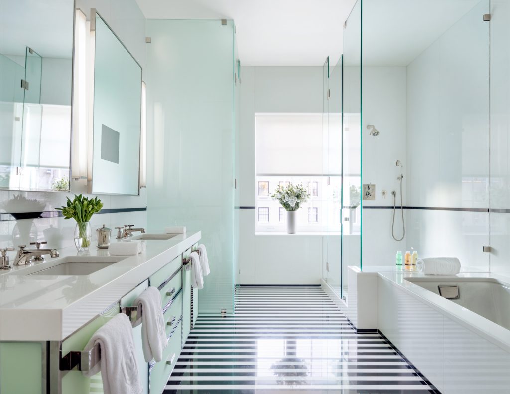 The Mark Hotel Penthouse Bathroom - The Luxury Lifestyle Magazine - Photo by Scott Frances