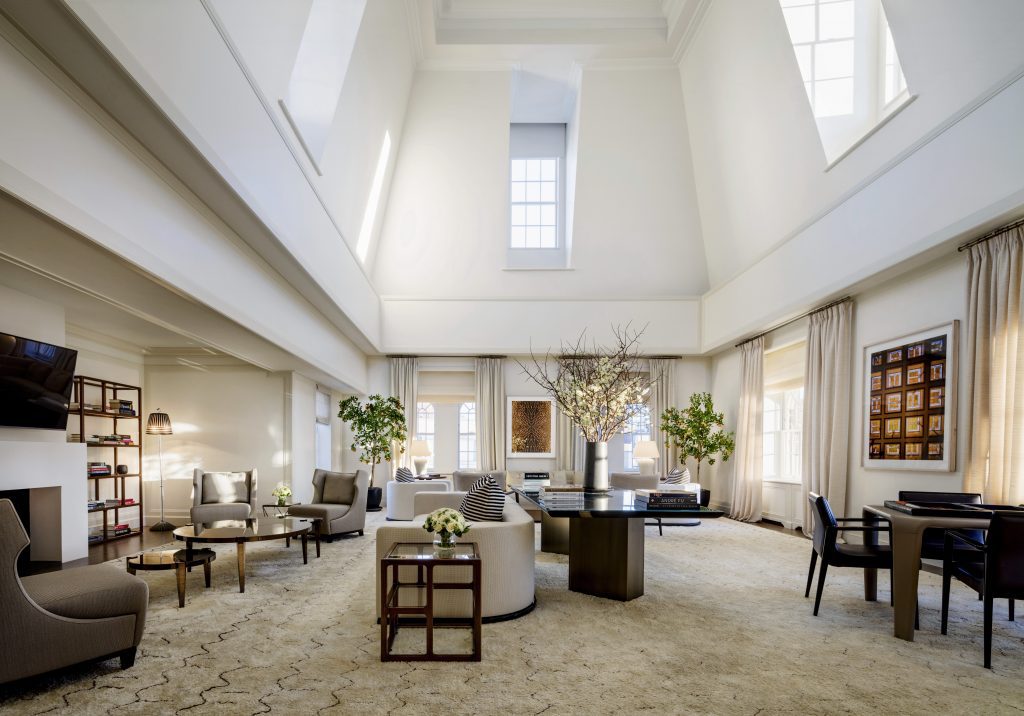 The Mark Hotel New York Penthouse Living Room - The Luxury Lifestyle Magazine - Photo by Scott Frances