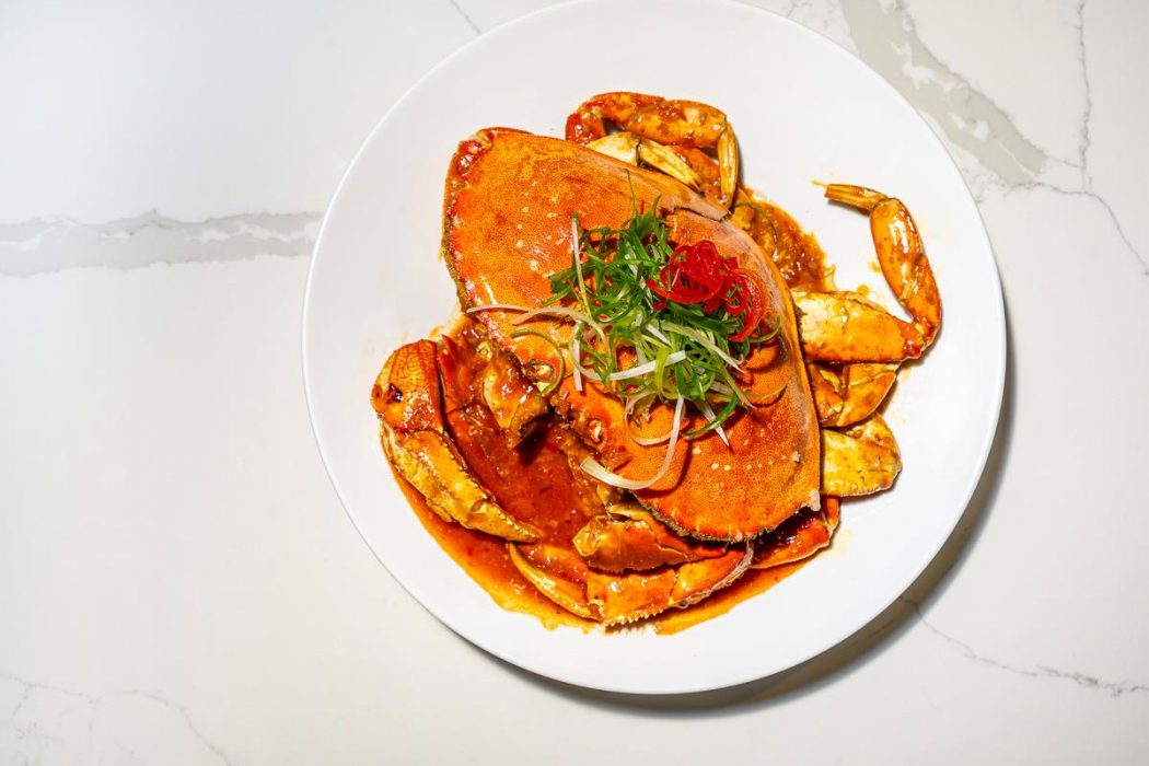 Chili Crab Specialty at Laut Singapura New York City