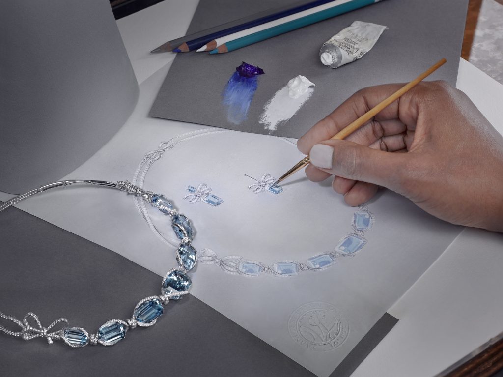 Fine Jewelry Designer Vania Leles - Hand Sketching Designs