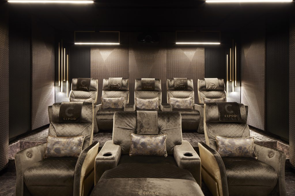 CIPOD Home Cinema Luxury Cinema Seating And Private Entertainment Space - The Luxury Lifestyle Magazine