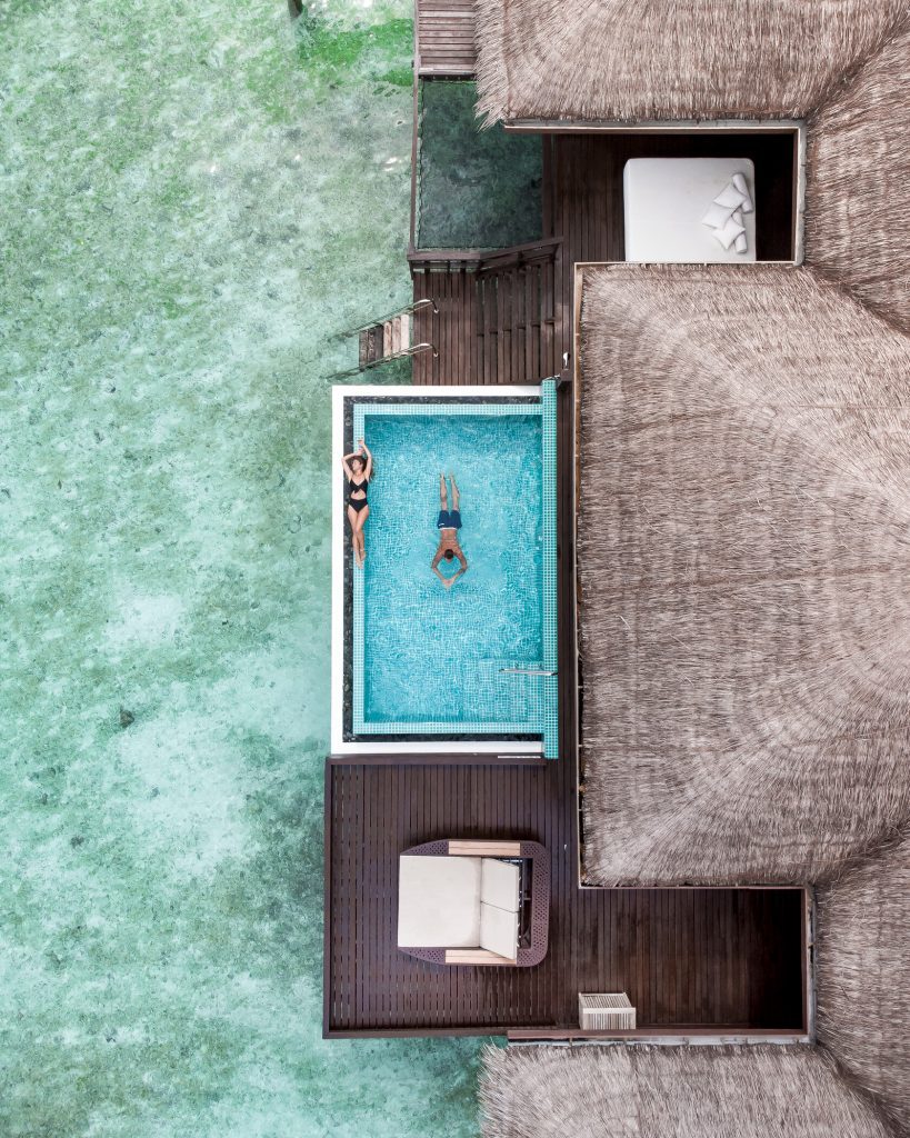 Two Bedroom Water Suite Pool at Sheraton Maldives Full Moon Resort & Spa - Photo by Anett Menyhart