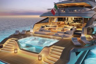 Benetti Yachts Oasis Deck featured on The B.Now 66m Yacht - Oasis Beach Club - Linda Zuckerman