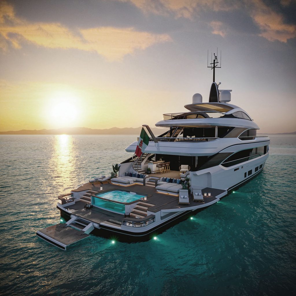 Benetti B.Now 50m Yacht with Oasis Deck