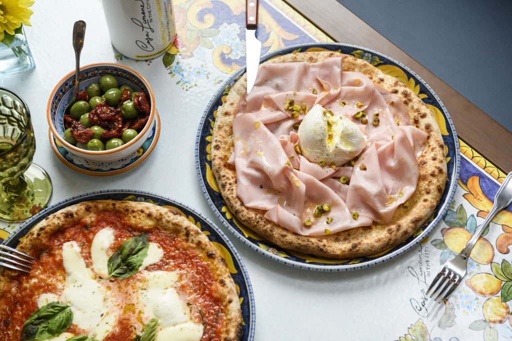 Casa Limone Margherita & Bolognetta Pizzas