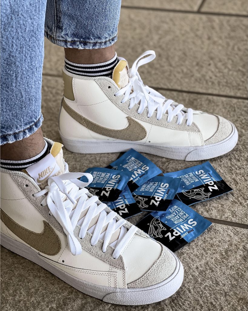 Swipz Wipes Premium Sneaker Cleaning Wipes for Nike Blaze High Tops Sneakers - Keep Your Sneakers Clean