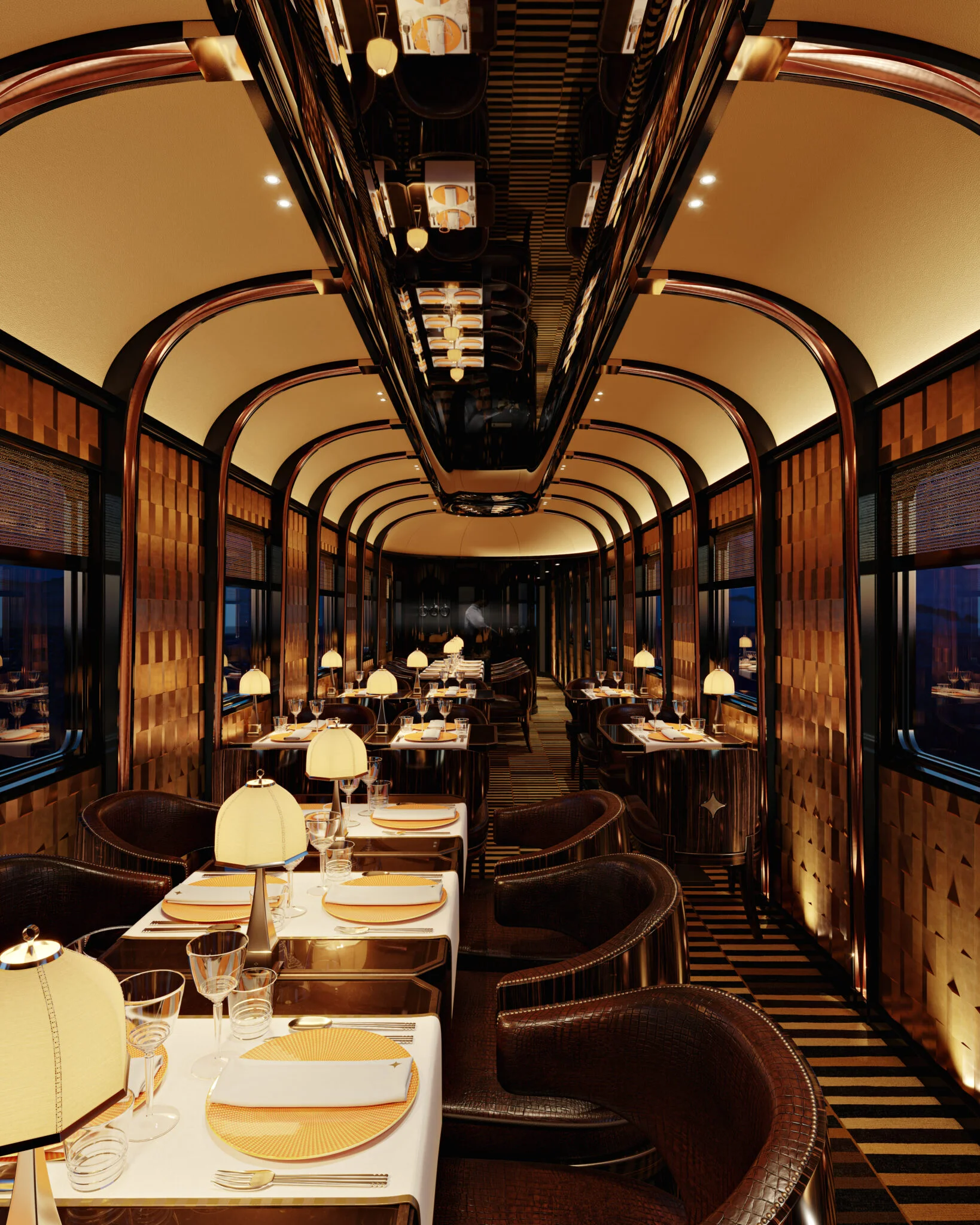 A First Look Inside the Glamorous New Orient Express Train Coming to Paris