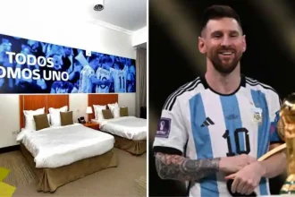 Lionel Messi's World Cup Room