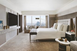 Kingdom Suite Main Bedroom at Four Seasons Hotel Riyadh Saudi Arabia