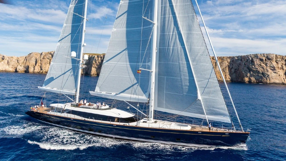 179-foot sailing yacht