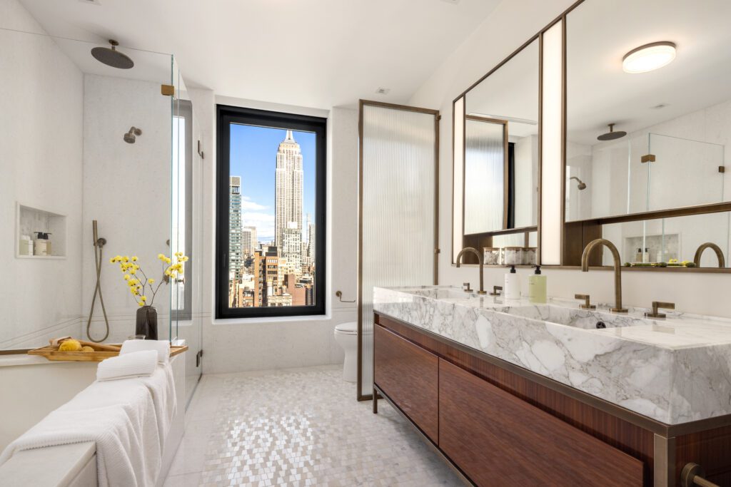 Soak Up The Sun (And Suds!) In These Luxurious New York City Bathrooms With Breathtaking Views