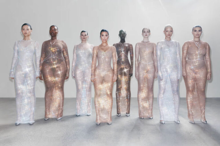 Kim Kardashian's Shapewear Brand, Skims, Announcing Collaboration