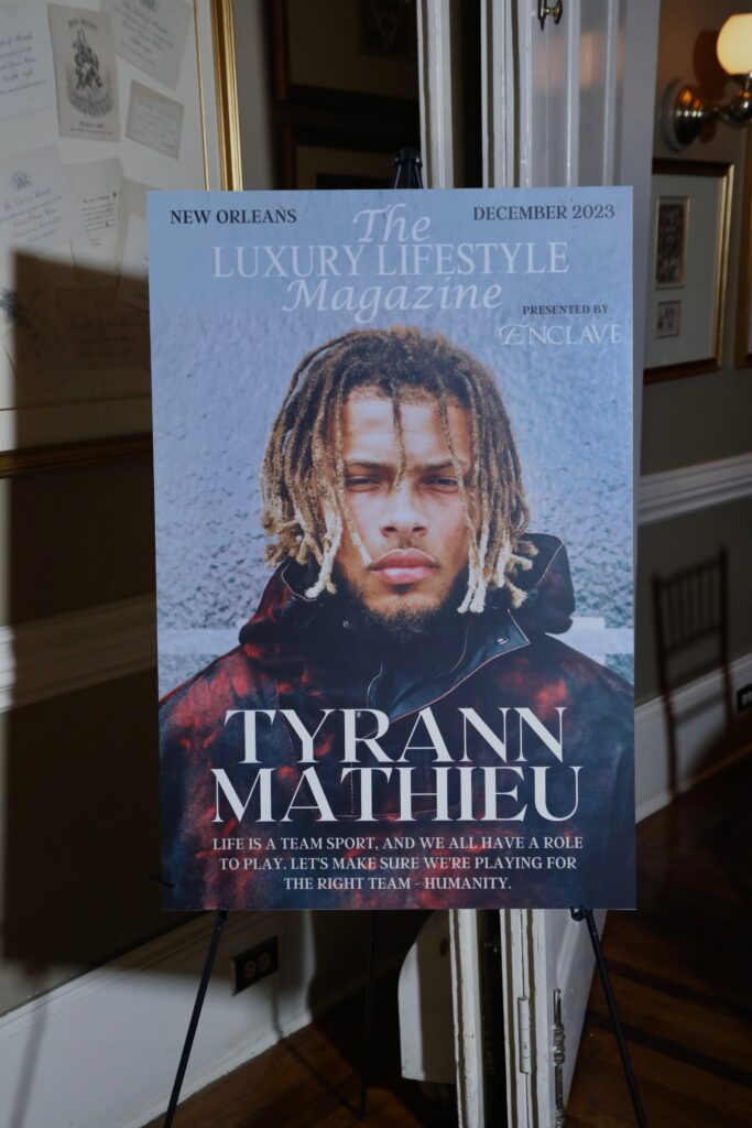 A Night of Cigars, Cheers, and Charity: Celebrating Tyrann Mathieu in New Orleans