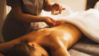 Massage treatment at Canyon Ranch Austin spa