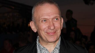 Jean-Paul Gaultier smiling at Cannes 2011