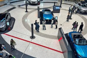 Mercedes-AMG vehicles exhibited in GRAND FRONT OSAKA KNOWLEDGE CAPITAL